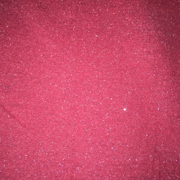 Wet seal red sparkle tube top - Picture 3 of 5